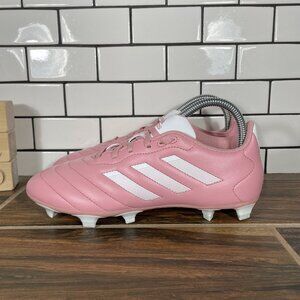 adidas Goletto VIII FG Mens 6.5 Soccer Shoes Mauve White Futbol Cleats Sneakers